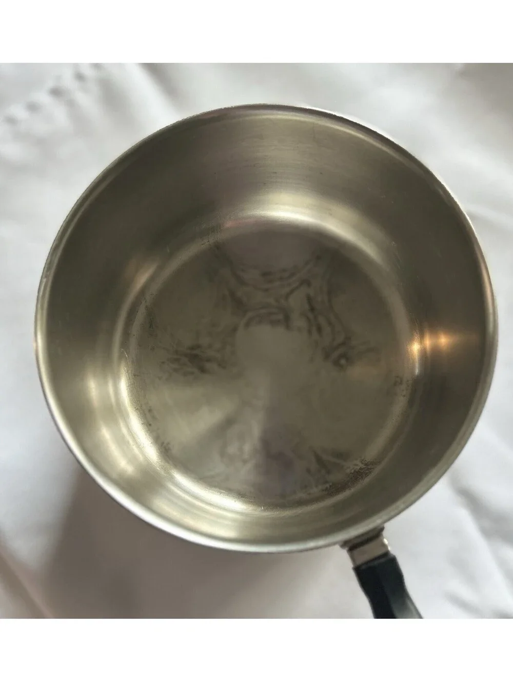Vintage Farberware 2 Qt Saucepan Pot Lid Aluminum Clad Stainless Steel USA